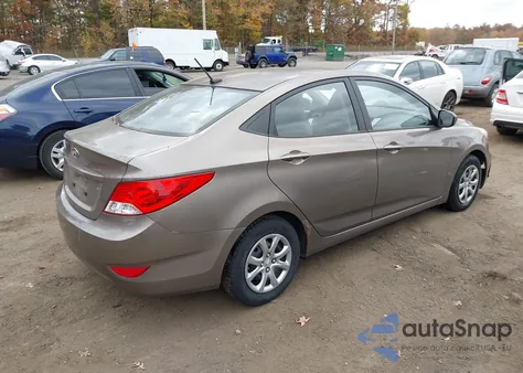 2013 Hyundai Accent Gls из США, поврежденный, VIN KMHCT4AE5DU329941
